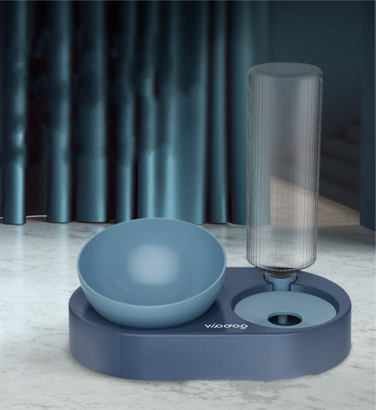 Double Bowl Automatic Drinking Dog Pot Cat Bowl